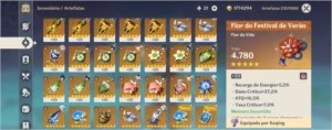 Vendo AR55: Venti / Zhongli / Xiao / Albedo / etc - Genshin Impact