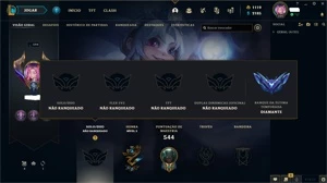 conta de league of legends/valorant (mesma riot games) LOL