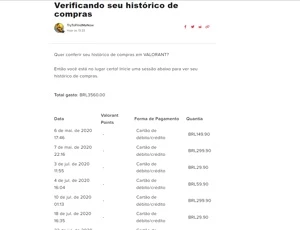 conta de league of legends/valorant (mesma riot games) LOL