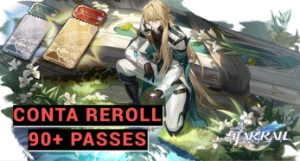 Conta Top Reroll Honkai Star Rail 90+ Tiros (Passes) - Genshin Impact