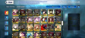 Conta Fate Grand Order FGO - NA / 32 Servos SSR - Outros