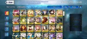 Conta Fate Grand Order FGO - NA / 32 Servos SSR - Outros