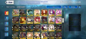 Conta Fate Grand Order FGO - NA / 32 Servos SSR - Outros