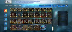 Conta Fate Grand Order FGO - NA / 32 Servos SSR - Outros