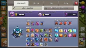 Clash of Clans CV 13 bem upado