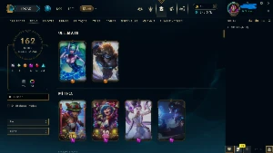 Nivel 693 Ouro II 162 Skins C/ Todos campeões e 141k de EA - League of Legends LOL