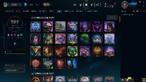 Nivel 693 Ouro II 162 Skins C/ Todos campeões e 141k de EA - League of Legends LOL