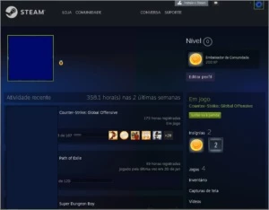 Conta 8 anos 4 Jogos - Steam