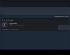 Conta 8 anos 4 Jogos - Steam