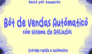 🛒 Bot de Vendas Automático para Discord - Others