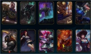 CONTA LEAGUE OF LEGENDS BORDA PLATINA UNRANKED 65 CAMPEÕES LOL
