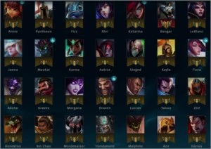 CONTA LEAGUE OF LEGENDS BORDA PLATINA UNRANKED 65 CAMPEÕES LOL