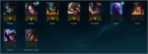 CONTA LEAGUE OF LEGENDS BORDA PLATINA UNRANKED 65 CAMPEÕES LOL