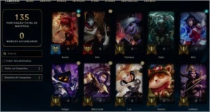 Conta League Of legends LOL