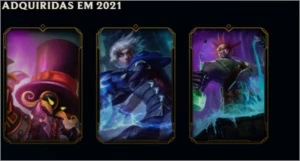 Conta League Of legends LOL