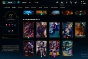 Conta League Of legends LOL
