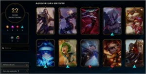 Conta League Of legends LOL
