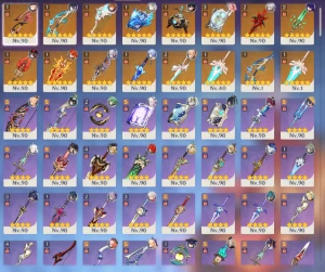 Conta genshin +59 T5 / Diversas Bis / Columbina / - Genshin Impact