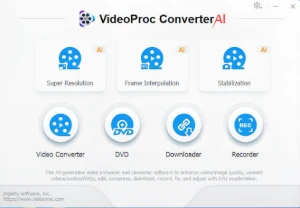 VídeoProc Converter Al - Softwares and Licenses