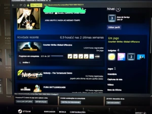  Prime Com Medalha De 20 E 21 + Saldo steam 89,70 - Counter Strike CS