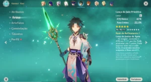 Conta Genshin AR 56 / Honkai 3rd  Lvl 81 com Asuka - Genshin Impact