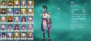 hutao c1+ homa, xiao, ayaka shenhe kokomi albedo e mais - Genshin Impact