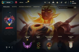 Conta mestre 300pdl+ nvl 500+ - League of Legends LOL
