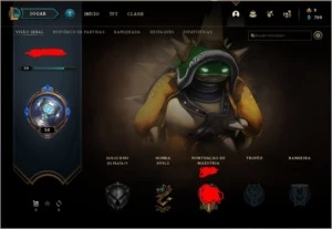Conta Season 2 com ícones raros e rammus rei - League of Legends LOL