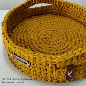 Bandeja de Crochê Jéssica