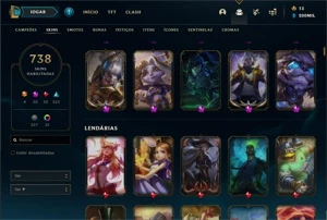 OTIMA CONTA LEAGUE OF LEGENDS LOL