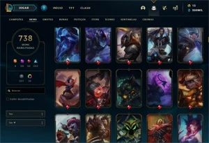 OTIMA CONTA LEAGUE OF LEGENDS LOL