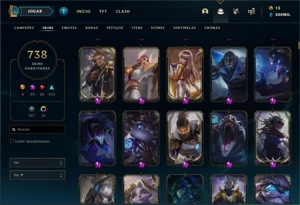 OTIMA CONTA LEAGUE OF LEGENDS LOL