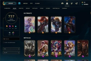 OTIMA CONTA LEAGUE OF LEGENDS LOL