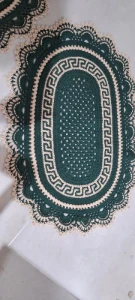 Tapete crochet - Artesanato e Personalizados