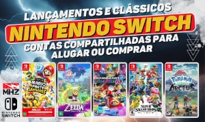 Nintendo Switch conta com jogos Pokemon Secundária Offline - Others