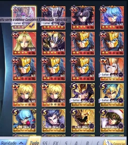 Conta Saint seiya Awakening A13 Muito tempo parada. SSA