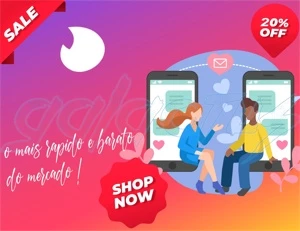 [O MAIS BARATO] Tinder Plus 1 mês - Assinaturas e Premium