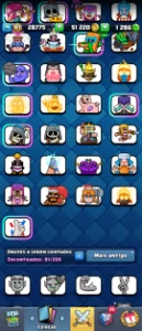 Conta Clash Royale Promoção