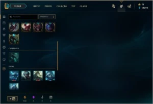 CONTA DIAMANTE 2 S10 ( Bom win rate ) - League of Legends LOL