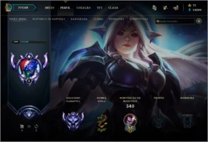 CONTA DIAMANTE 2 S10 ( Bom win rate ) - League of Legends LOL