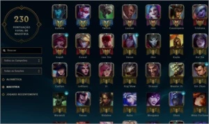 Conta diamante lol - 106 champions - 42 skins - League of Legends
