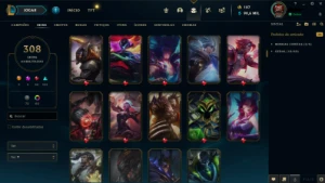 Conta Diamante 2 league of legends lol