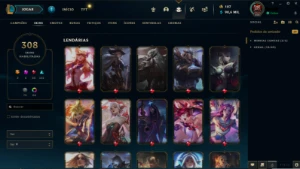 Conta Diamante 2 league of legends lol