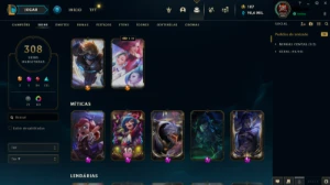 Conta Diamante 2 league of legends lol