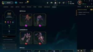 Conta Diamante 2 league of legends lol