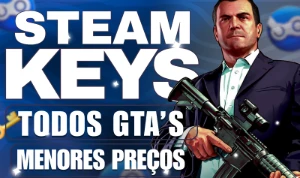 GTA V, IV, San Andreas, Vice City e + | PC | Stem Key Global - Steam