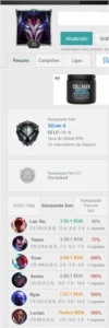 CONTA SMURF - 13 PARTIDAS: 9/4 - PRATA 4 + INFO NA DESCRIÇÃO - League of Legends LOL