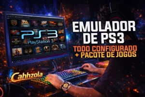 Pack Emulador De Ps3 Para Pc + Coleção Completa De Jogos!!