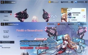 Conta lvl 29 TOF 3 SSR+1 Matriz SSR KING  Meryl-Crow-Nêmesis - Outros