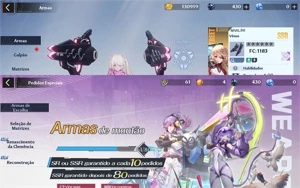 Conta lvl 29 TOF 3 SSR+1 Matriz SSR KING  Meryl-Crow-Nêmesis - Outros